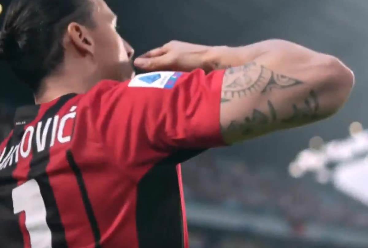 Zlatan Ibrahimović sa tompusom i šampanjcem slavi titulu Milana