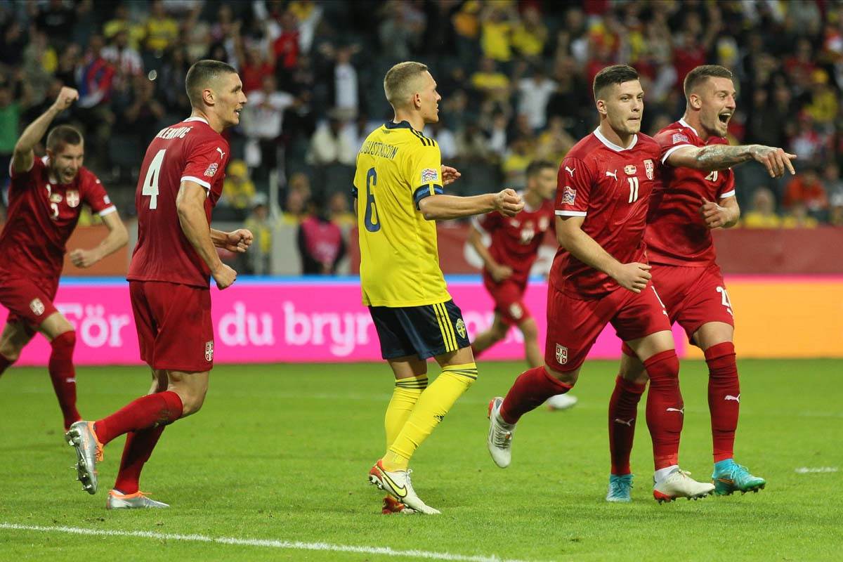 Dušan Tadić izjava posle Srbija Švedska