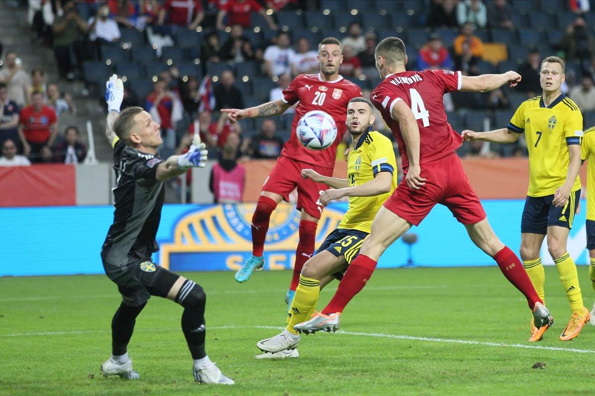 Dušan Tadić izjava posle Srbija Švedska