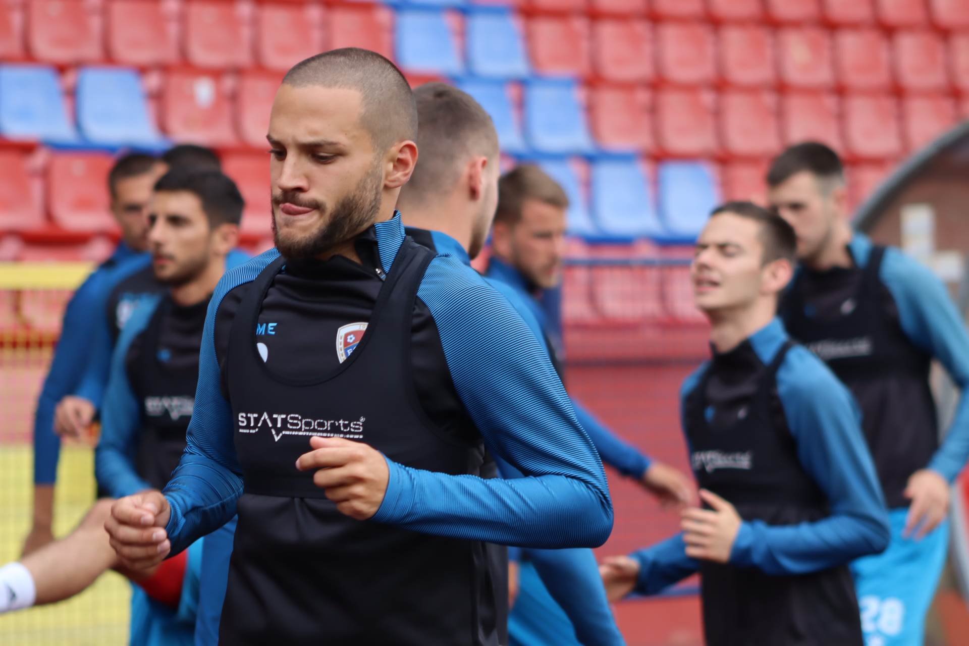 Nenad Lalatović prvi trening u Borcu