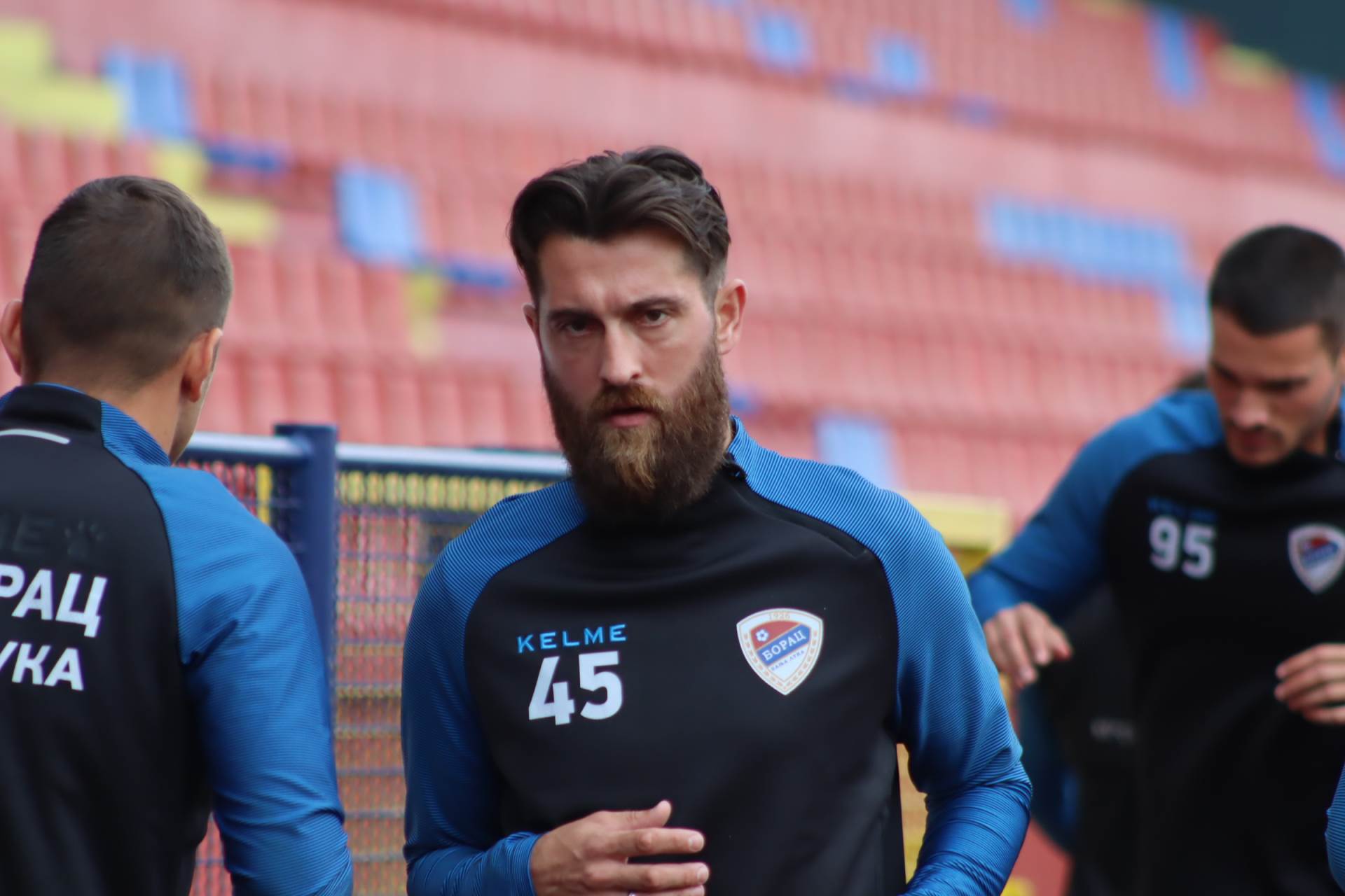 Nenad Lalatović prvi trening u Borcu