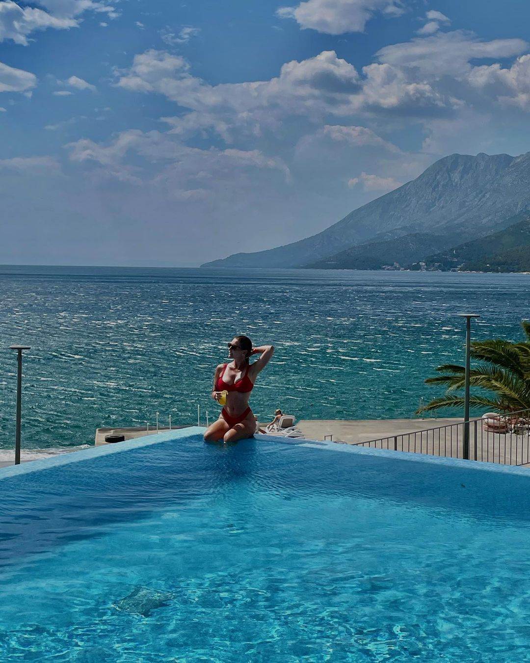 Suzana Đovanardi italijanska teniserka letuje u Hrvatskoj