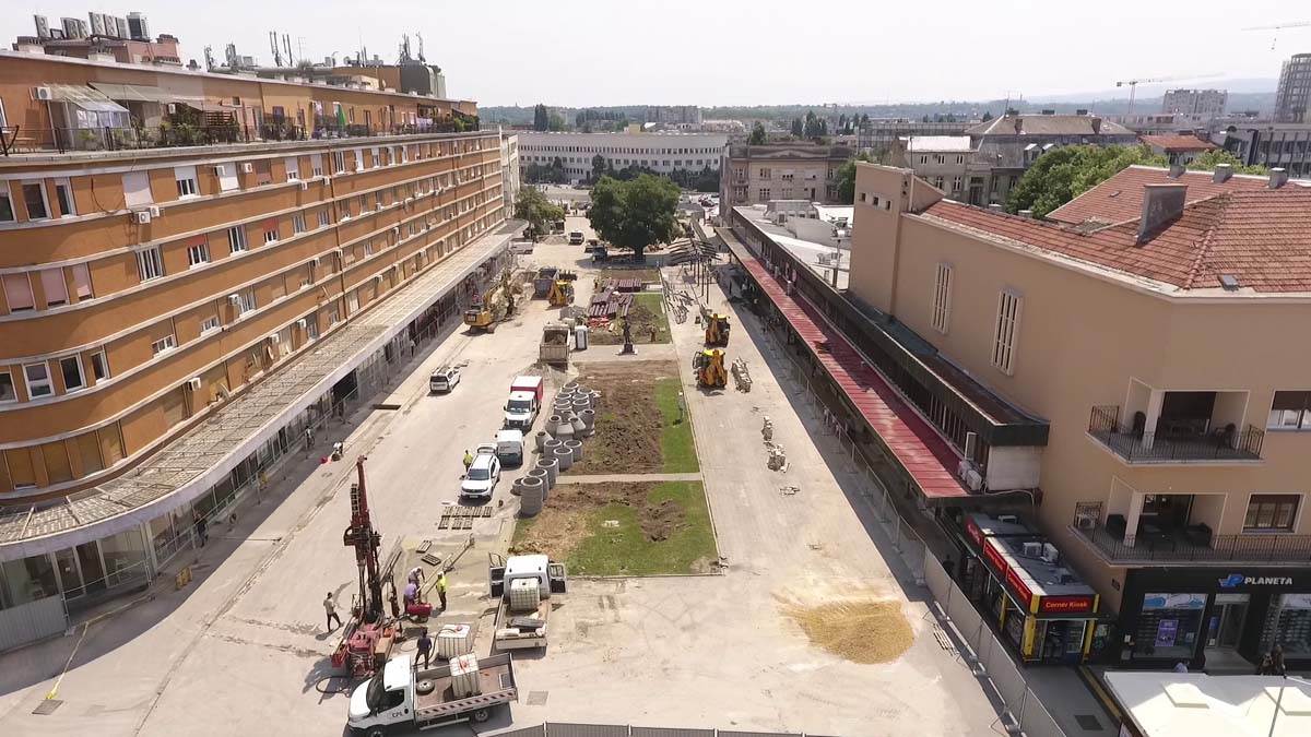 IZGRADNJA PODZEMNE GARAŽE U ULICI MODENE: ukupno 267 parking mesta