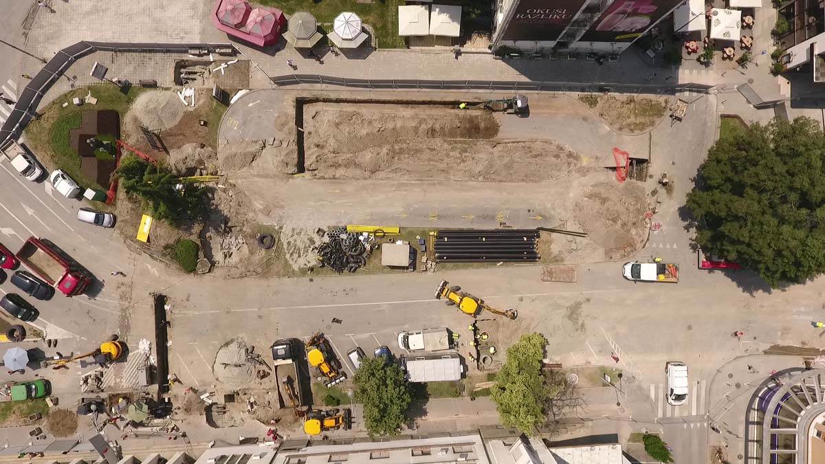 IZGRADNJA PODZEMNE GARAŽE U ULICI MODENE: ukupno 267 parking mesta