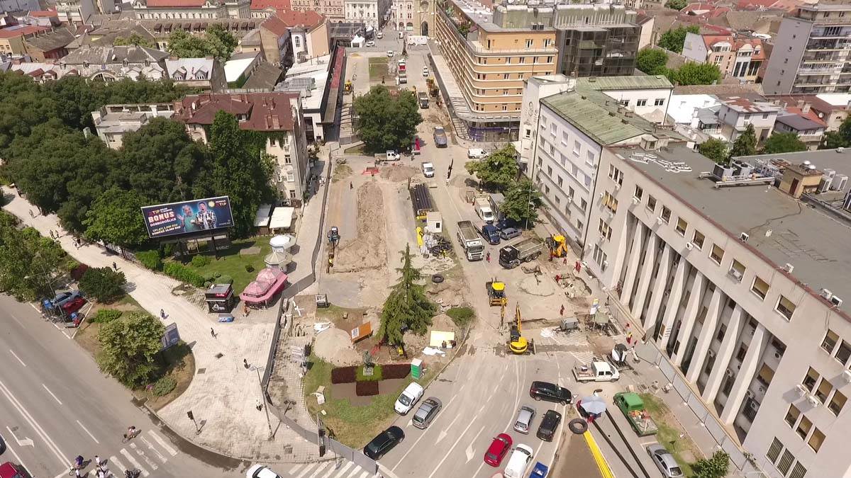 IZGRADNJA PODZEMNE GARAŽE U ULICI MODENE: ukupno 267 parking mesta