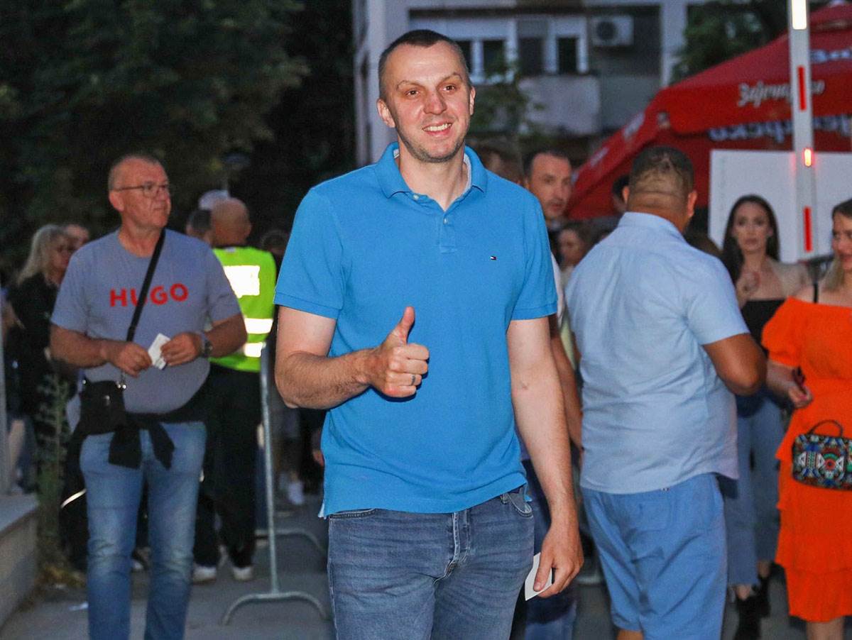 Bojana Rajić na koncertu Ace Pejovića