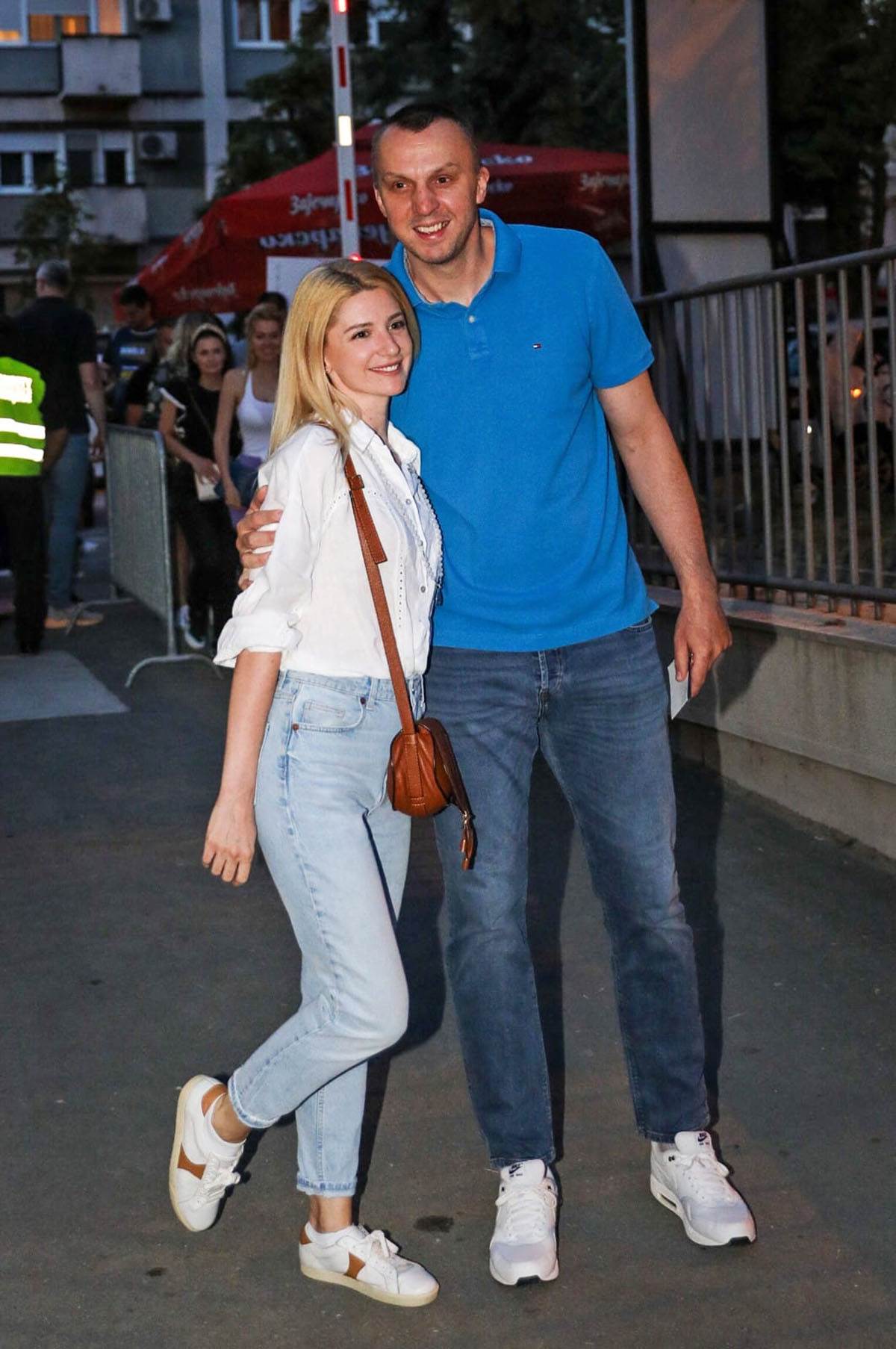 Bojana Rajić na koncertu Ace Pejovića