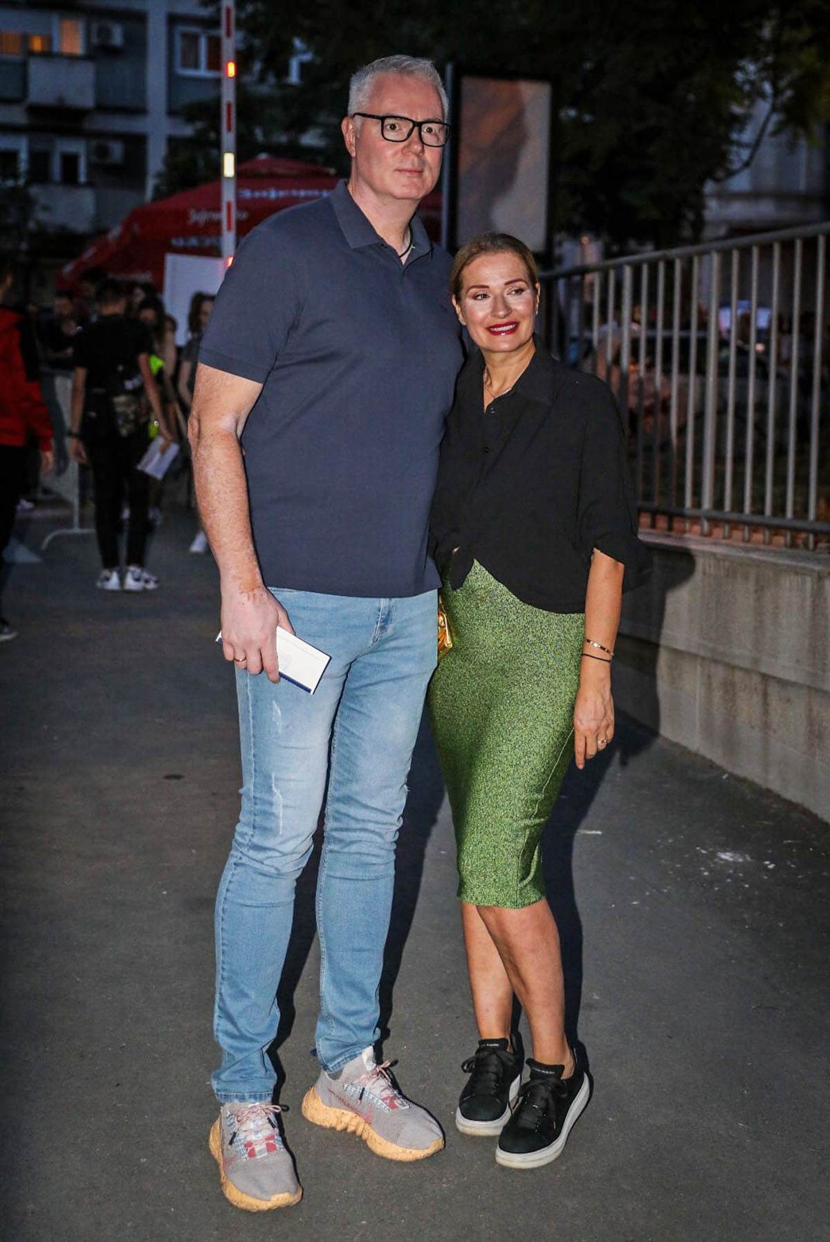 Bojana Rajić na koncertu Ace Pejovića