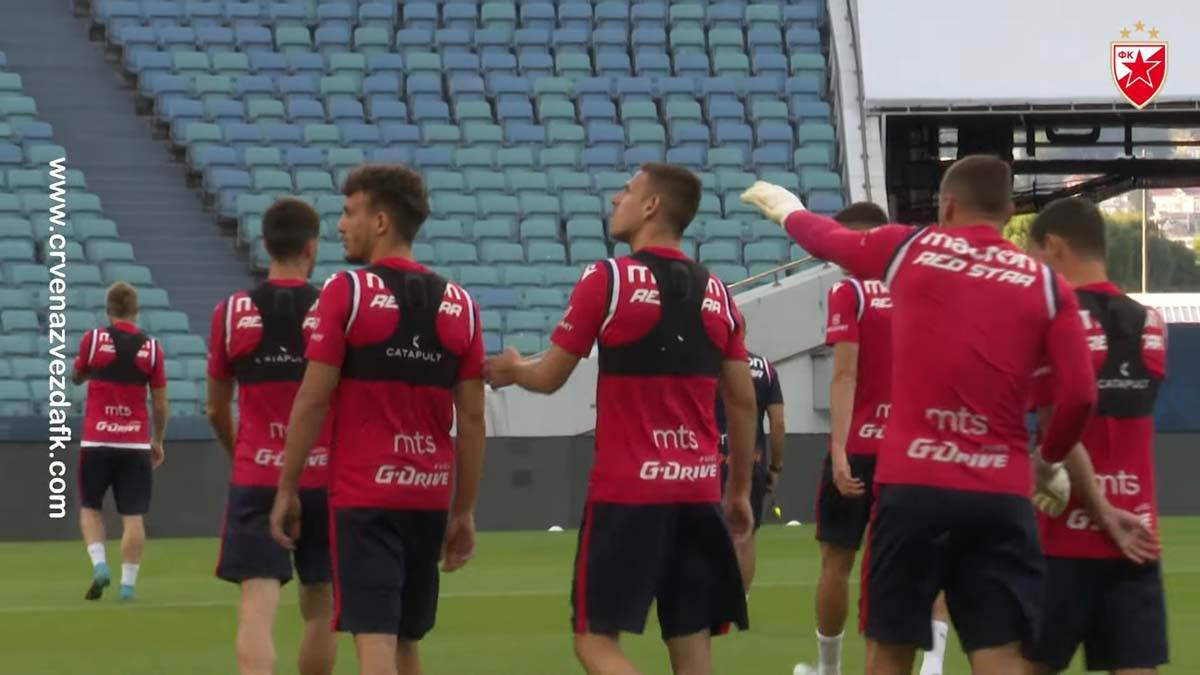 Crvena Zvezda, Trening (3).jpg