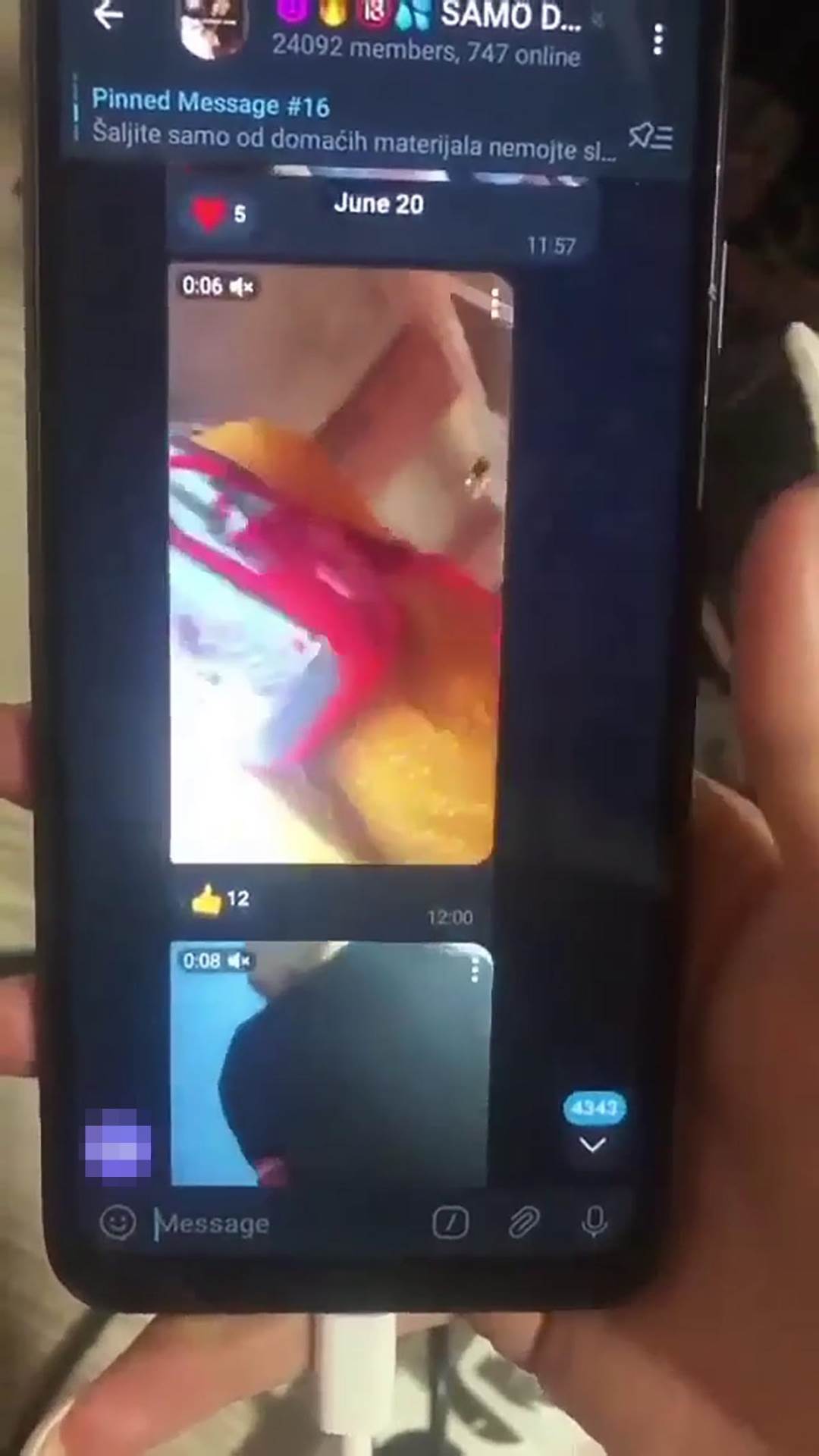 Srpska Telegram grupa gde snimaju žene ispod suknji