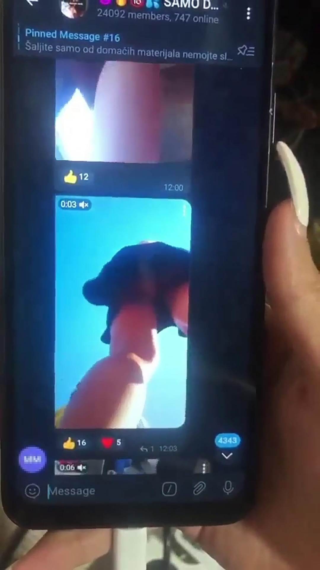 Srpska Telegram grupa gde snimaju žene ispod suknji