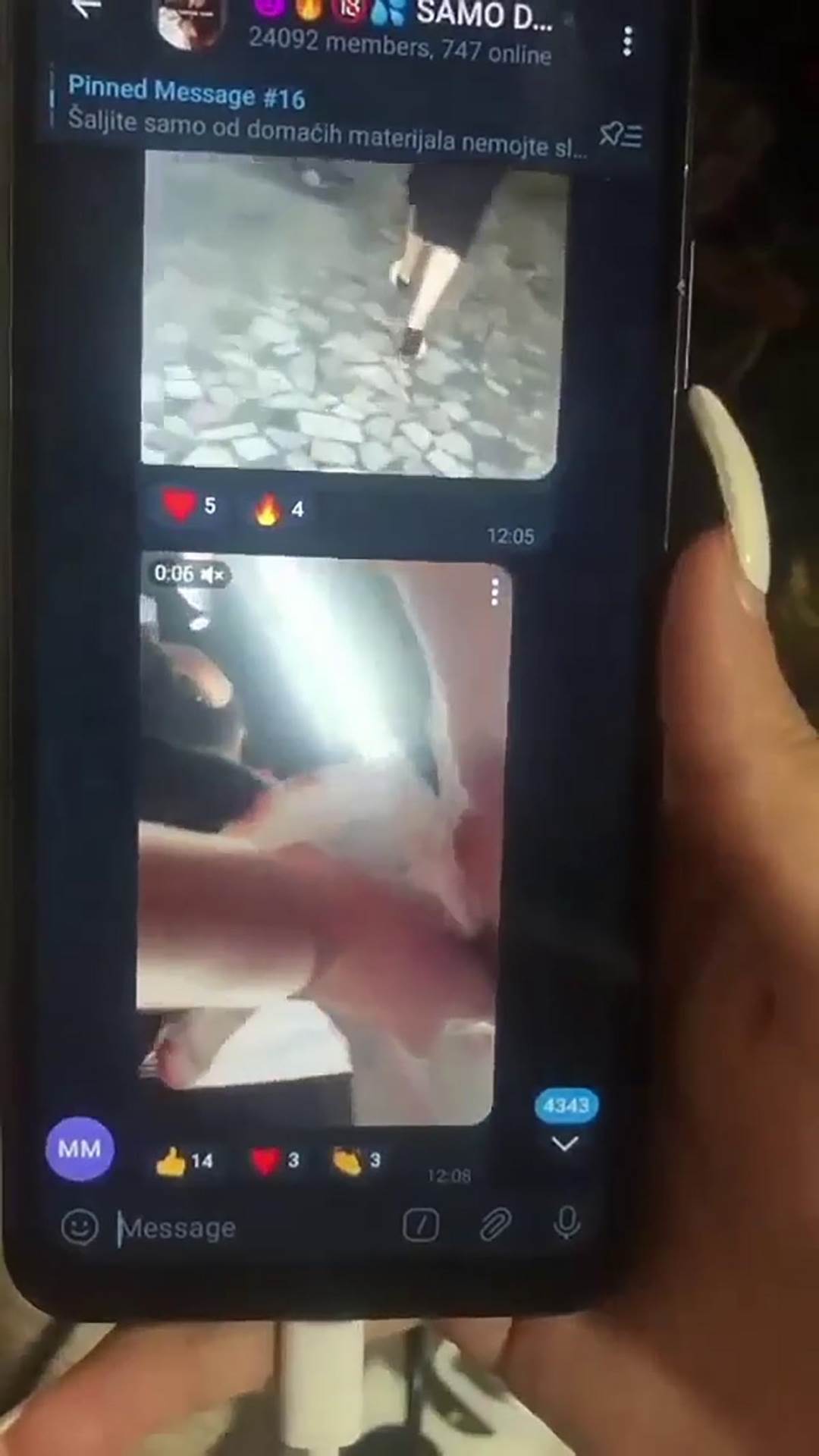 Srpska Telegram grupa gde snimaju žene ispod suknji