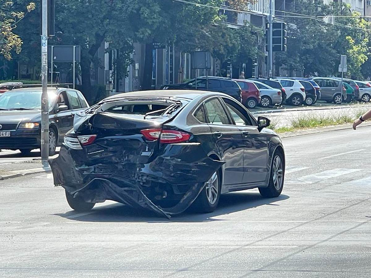 Lančani sudar u centru Beograda