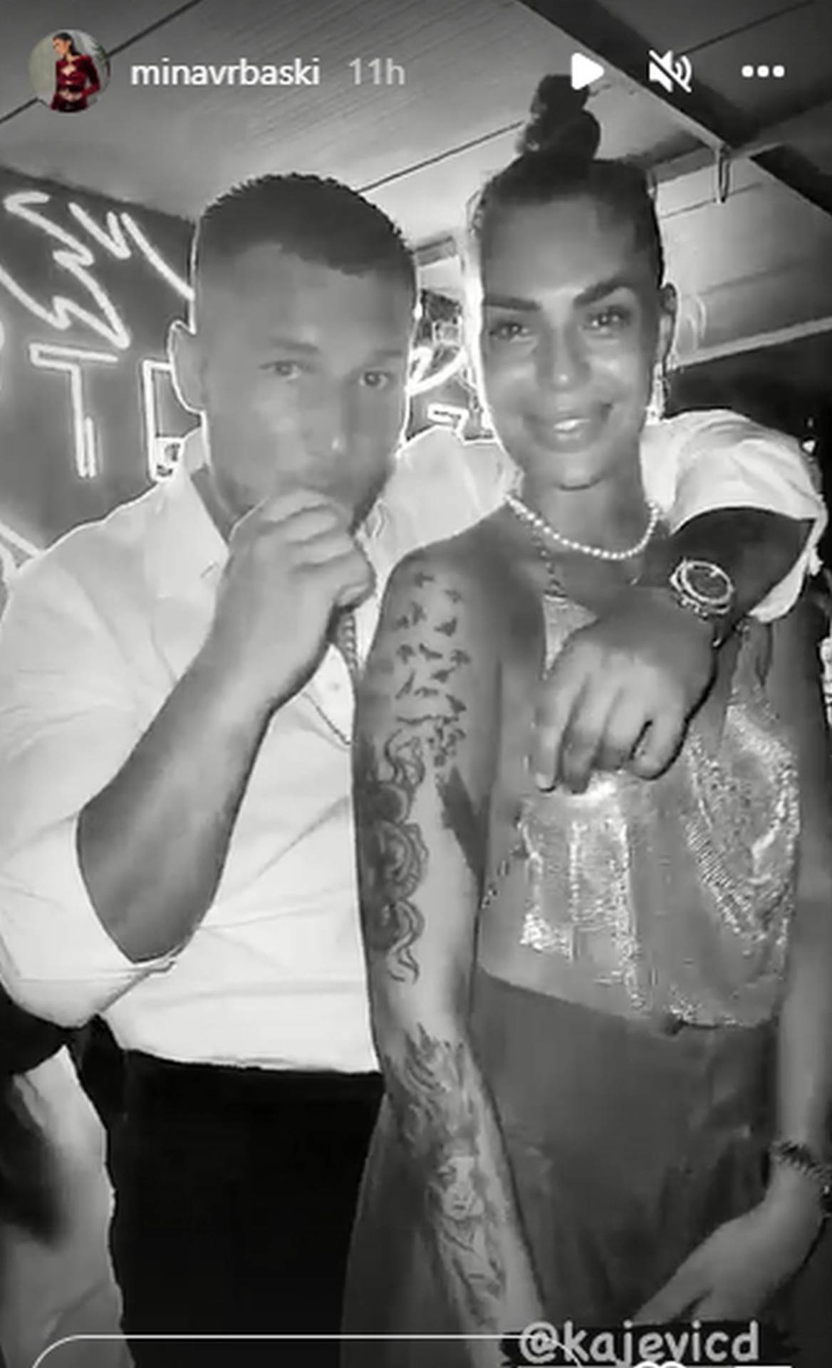 Mina Vrbaški o vezi sa Mensurom Ajdarpašićem