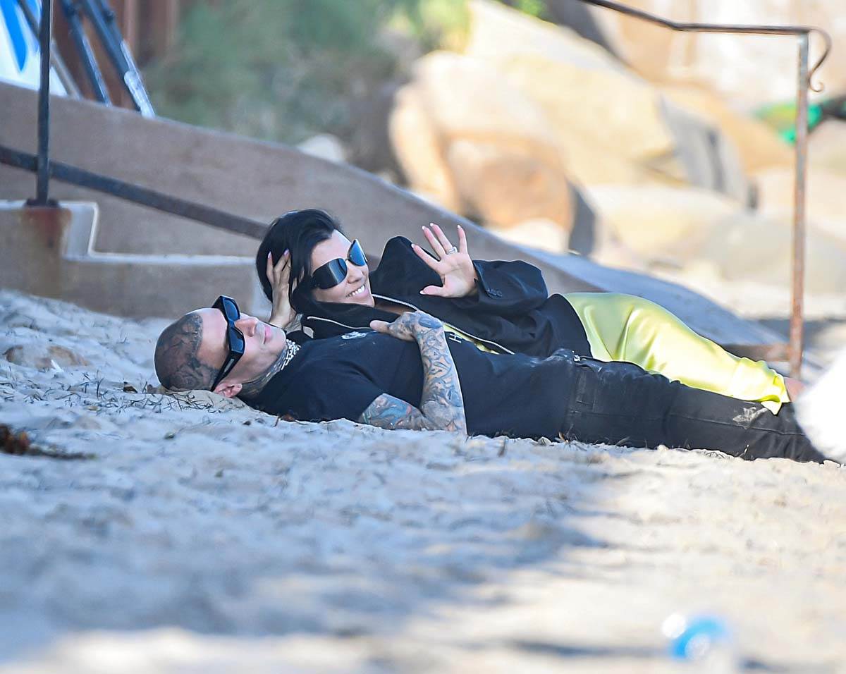 Kortni Kardašijan, Trejvis Bejker (1).jpg