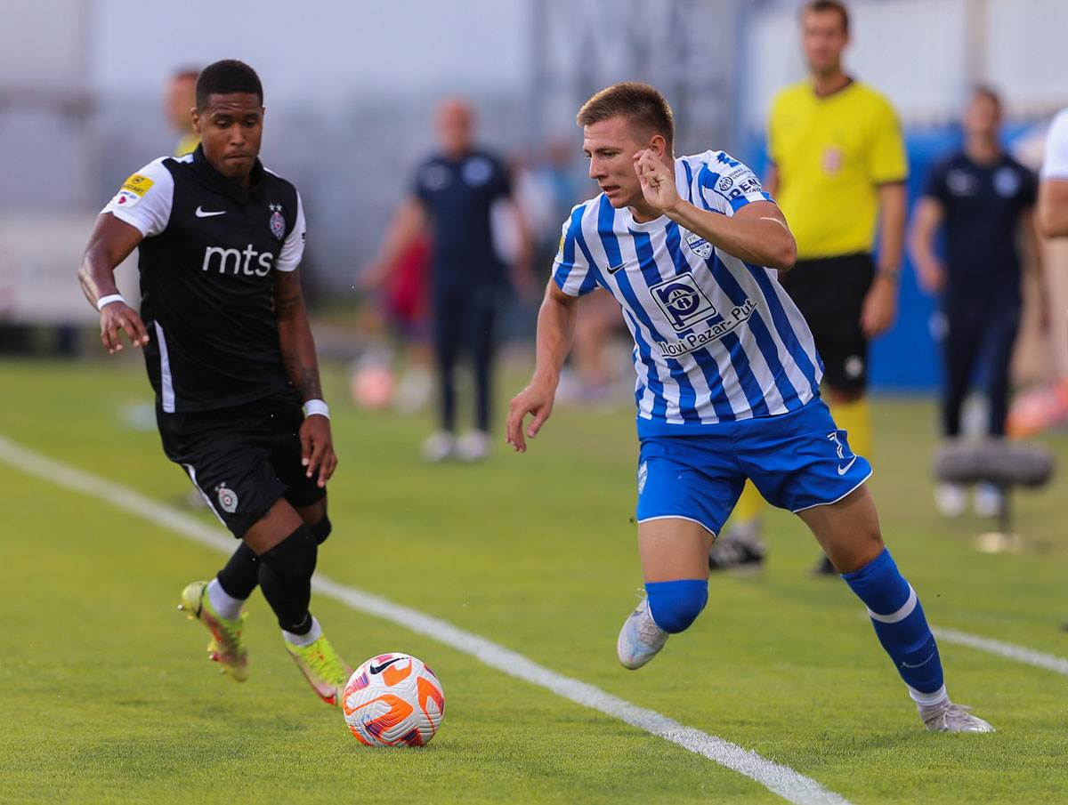 Novi Pazar pobedio Partizan sa trenerom Vladimirom Gaćinovićem