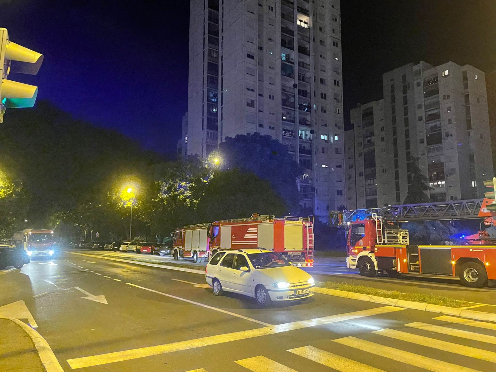 Požar na Novom Beogradu 2