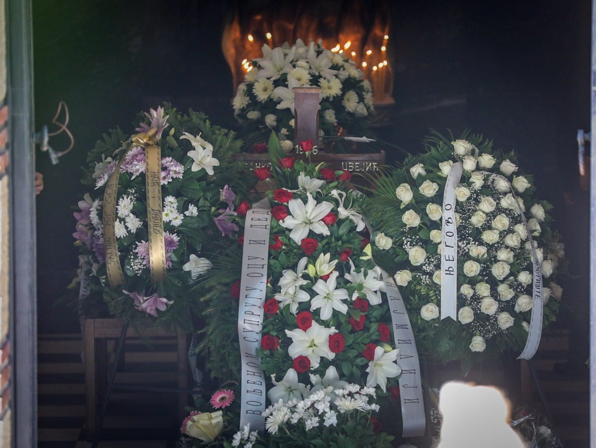 Branko Cvejić sahrana