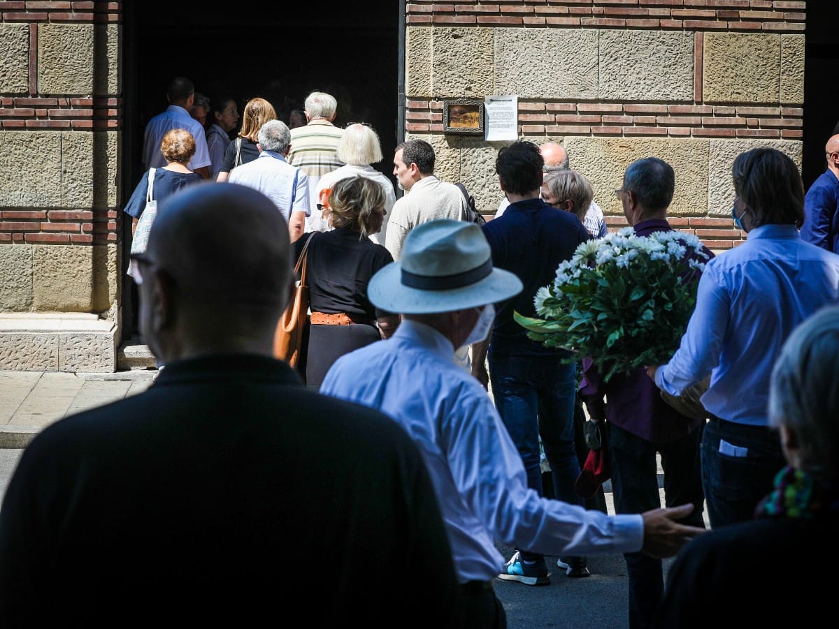 Branko Cvejić sahrana