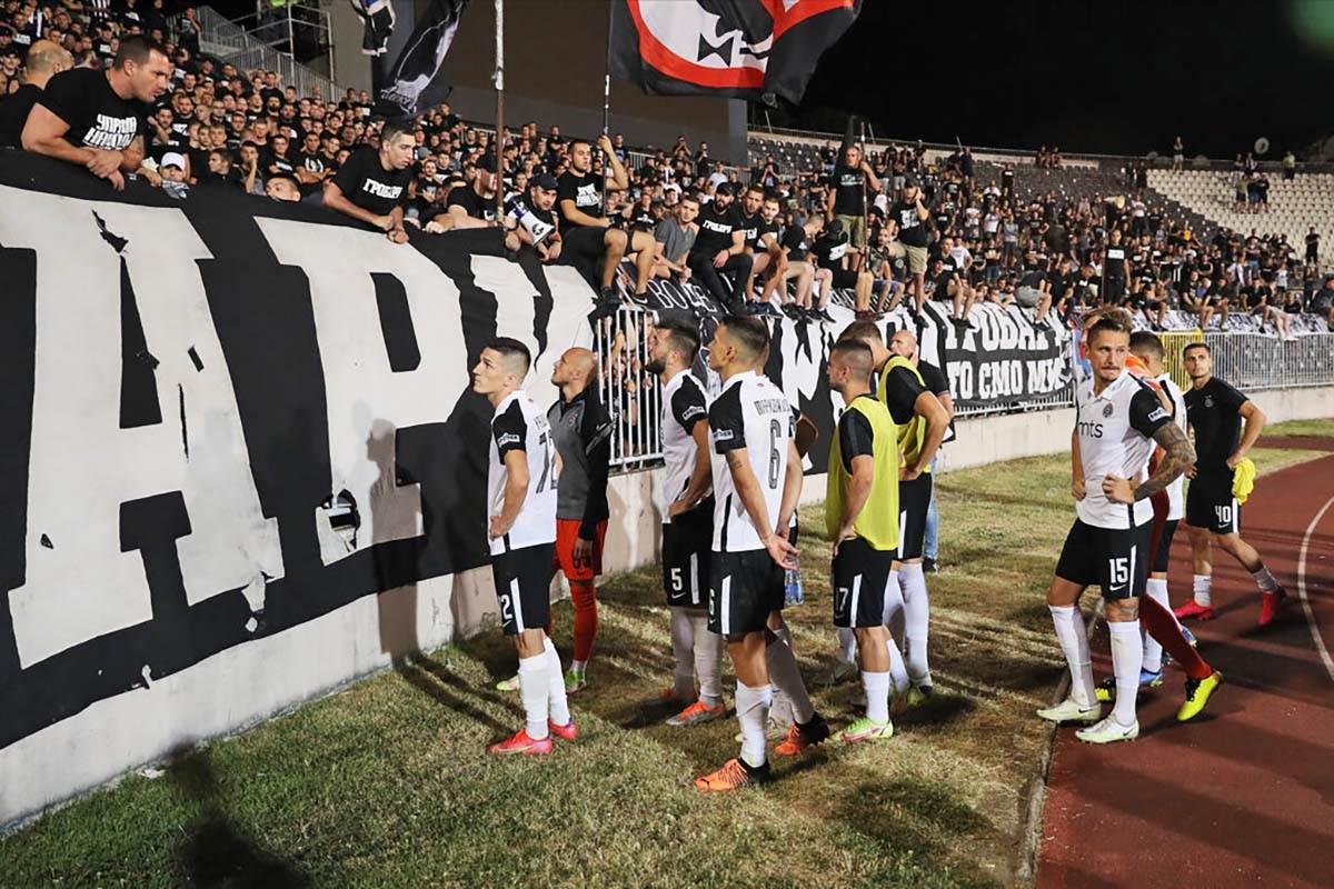 Saopštenje fudbalera Partizana