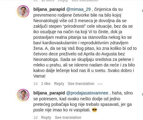 Komentar doktorke iz Srbije ženi koja je rodila 4 dece