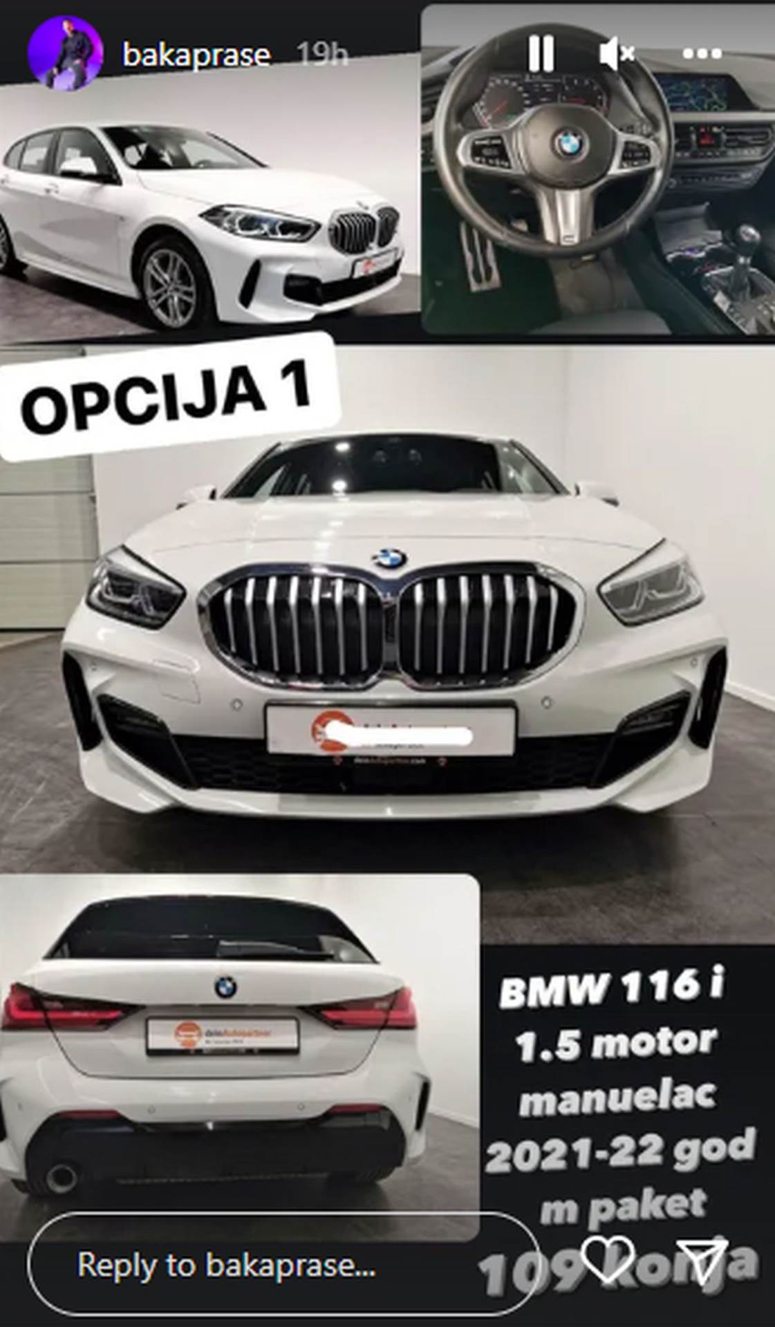 Baka Prase poklanja fanovima auto od 30000 evra