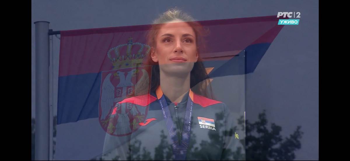 Ivana Španović Vuleta zlatna medalja i himna na Evropskom prvenstvu