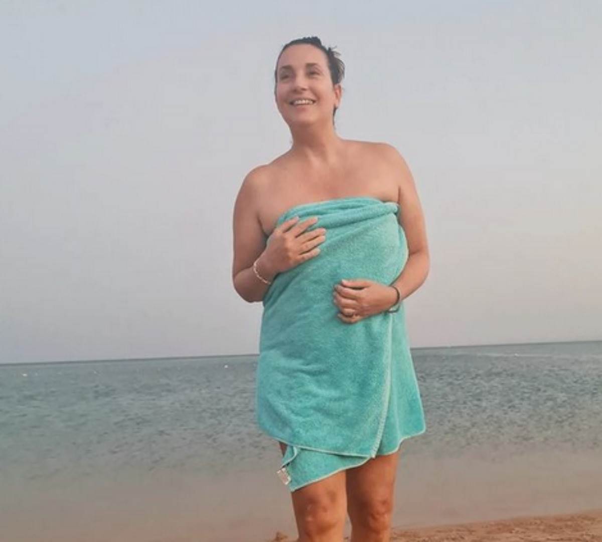 Milica Milša pozirala u peškiriću