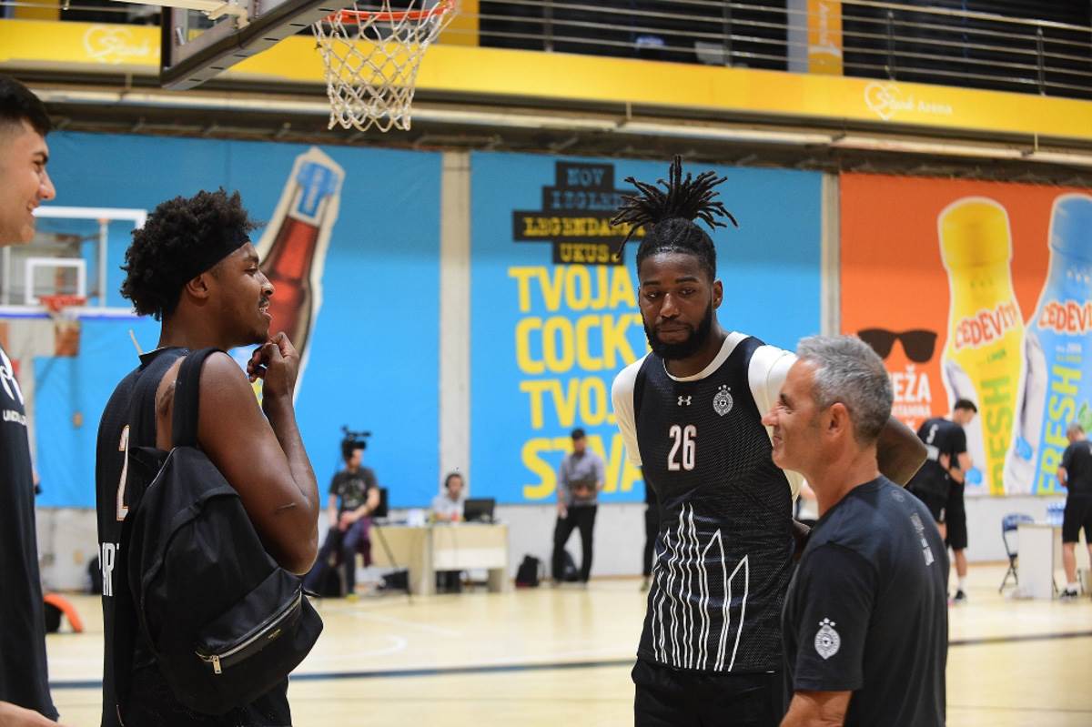 Partizan pripreme, Matijas Lesor, Zek Ledej