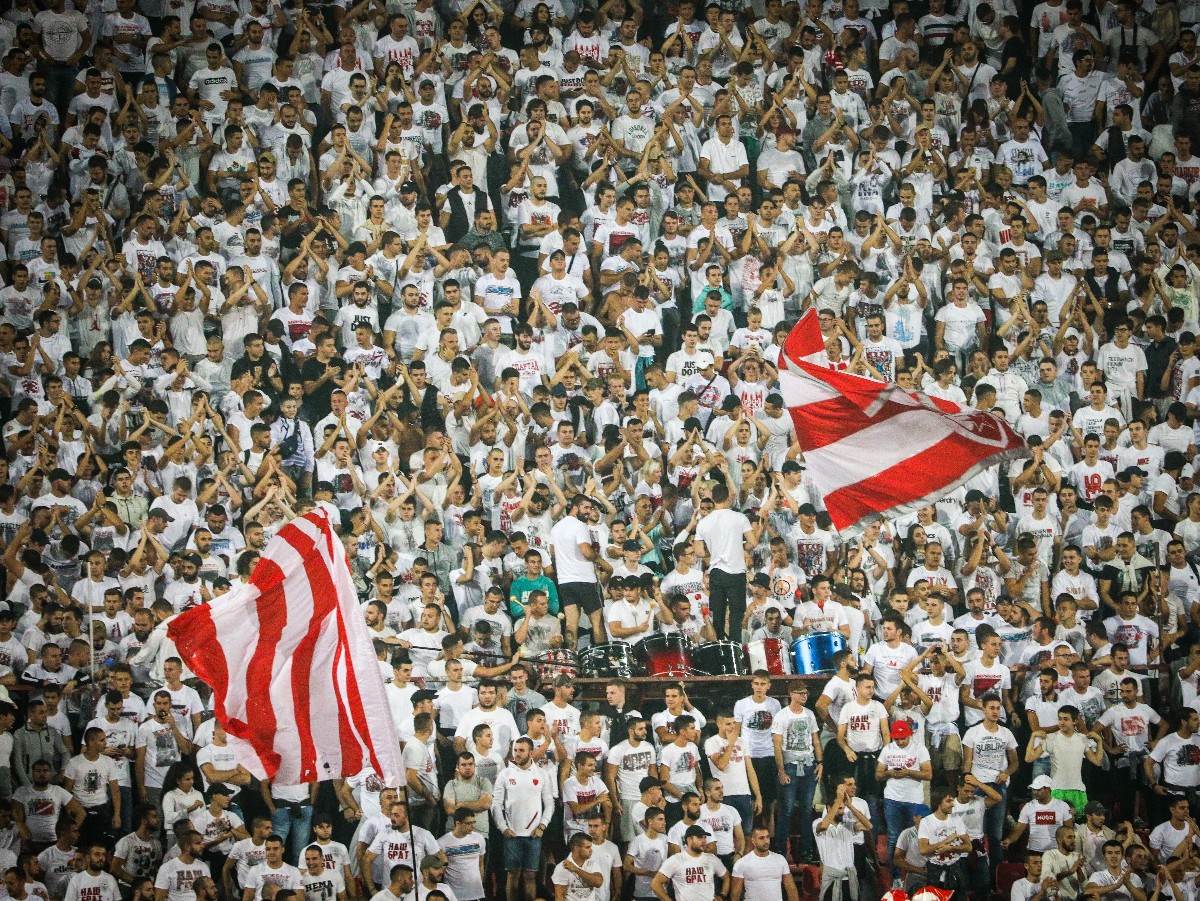 Gol Mirka Ivanića na meču Zvezda Makabi Haifa