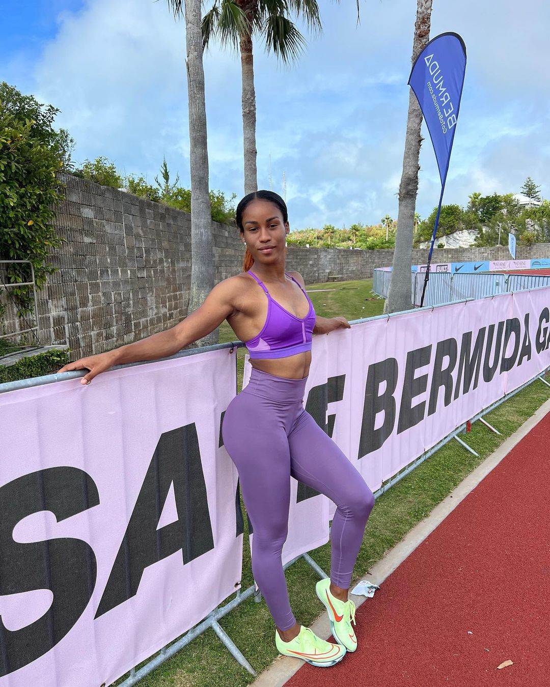 Brijana Vilijams atletičarka na moru u Hrvatskoj