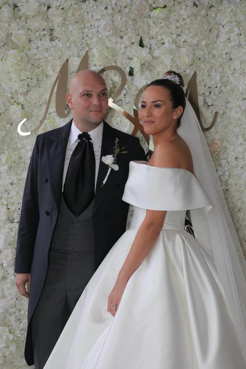 Ceca i Anastasija na venčanju Mihajla Šaulića