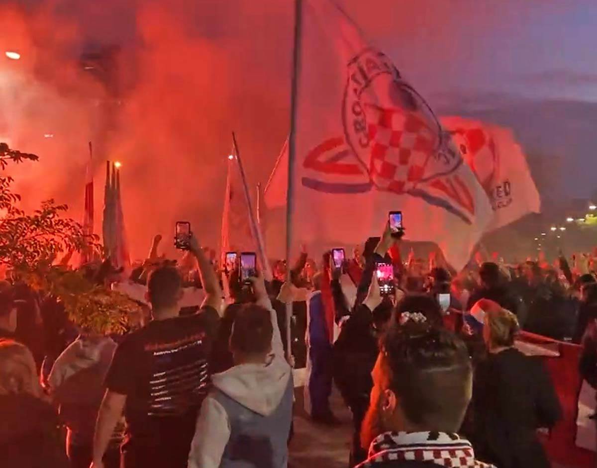 Ustaški simboli na finalu kupa Australije