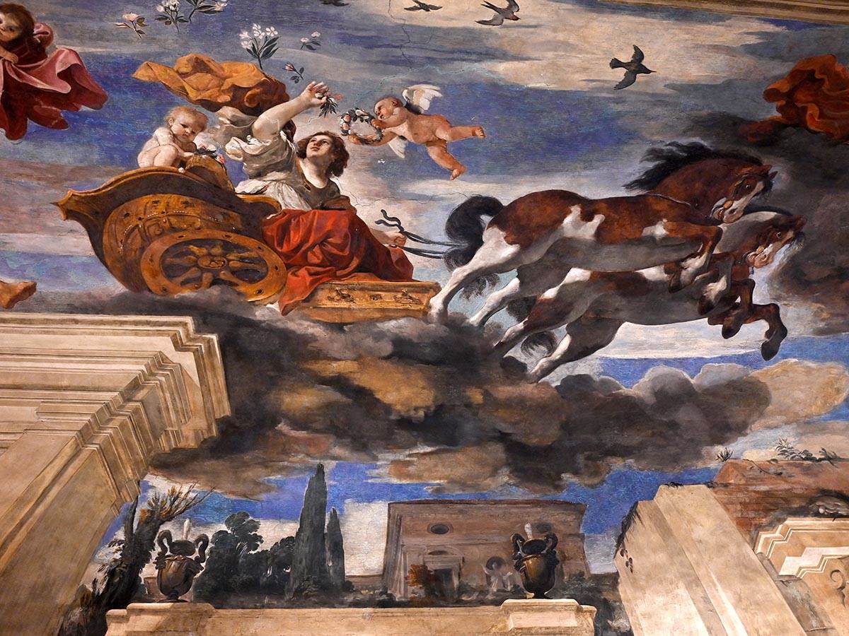 Villa Boncompagni Ludovisi u Rimu. Rimska vila u kojoj se nalazi jedini Karavađov