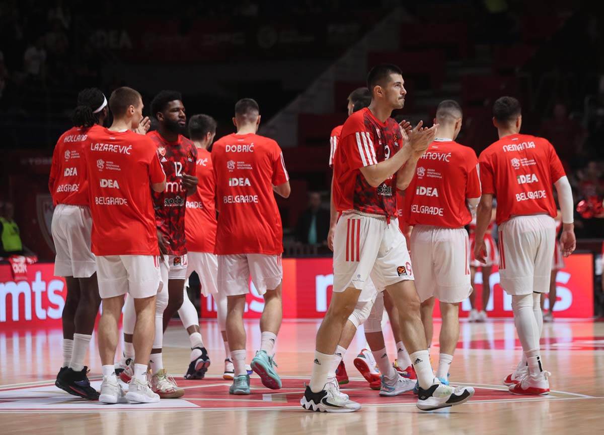 Crvena zvezda još isprobava igrače analiza sezone u ABA i Evroligi