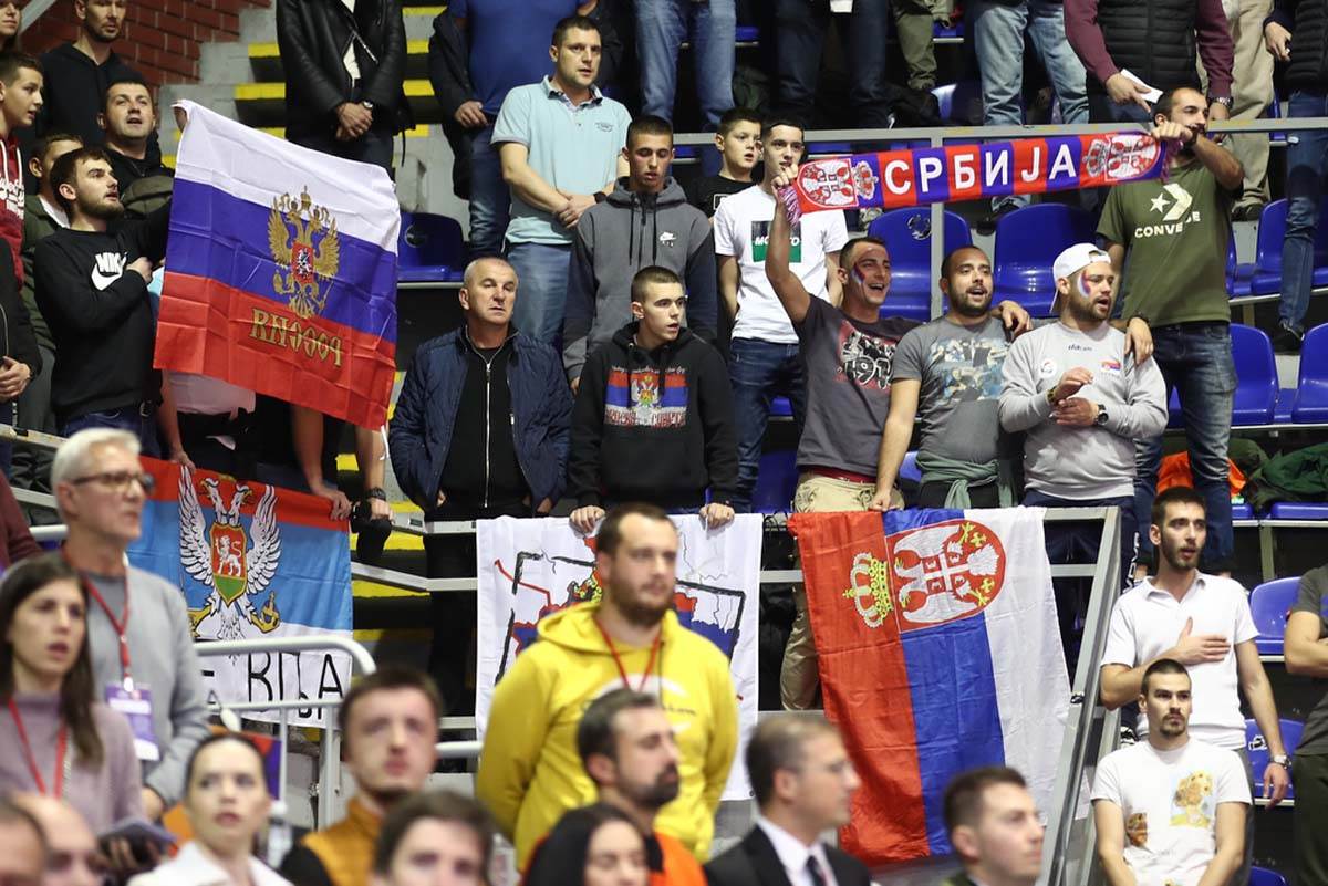 Svađa Svetislava Pešića i Ergina Atamana na meču Srbija - Turska