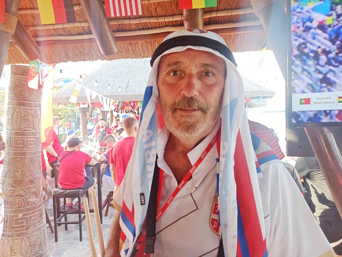 Srbi pevaju Koktel ljubavi pred meč sa Brazilom