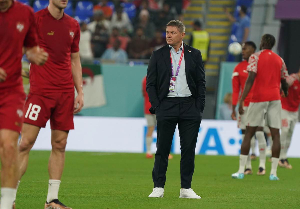 Provokacija dvoglavi orao na Srbija Švajcarska Svetsko prvenstvo Katar 2022