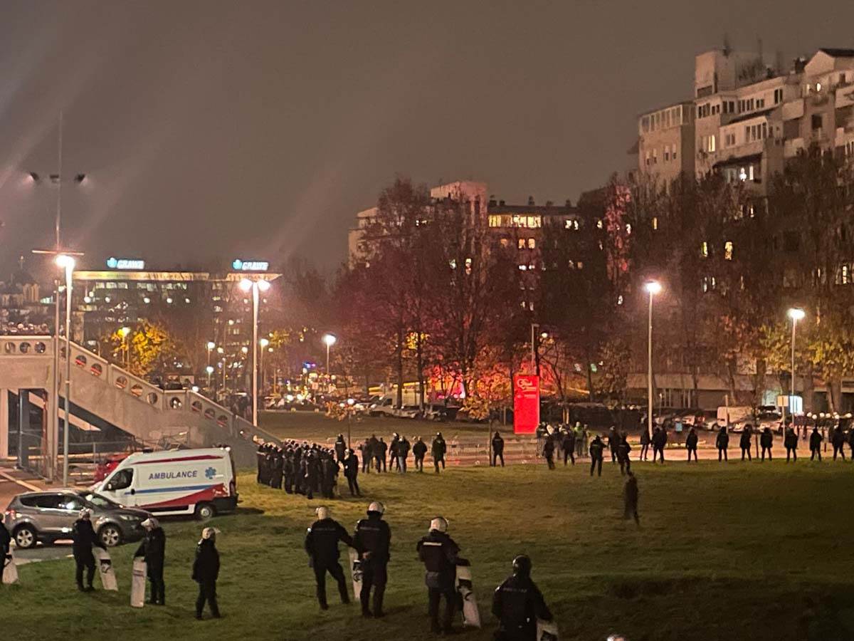 Partizan Crvena zvezda Evroliga navijači Delije u Areni