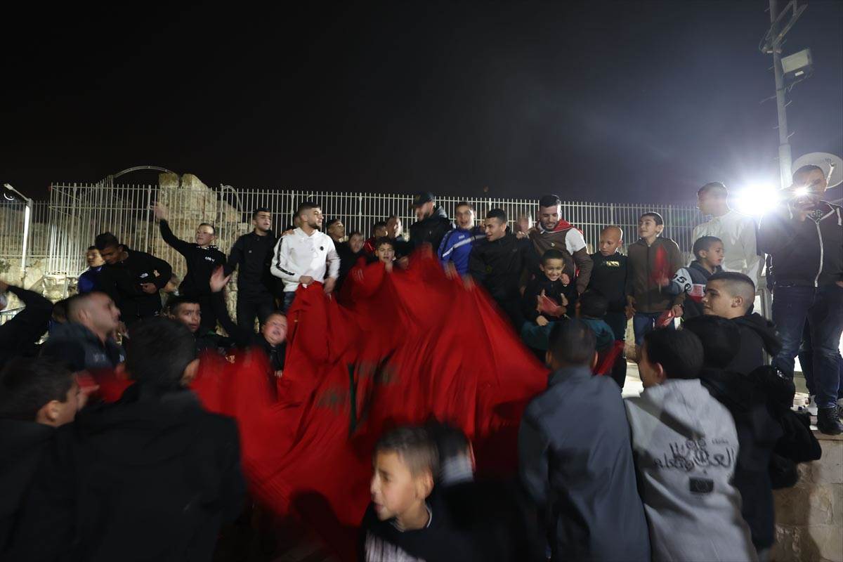 Izraelska policija intervenisala protiv Palestinaca koji su slavili pobedu Maroka (8).jpg