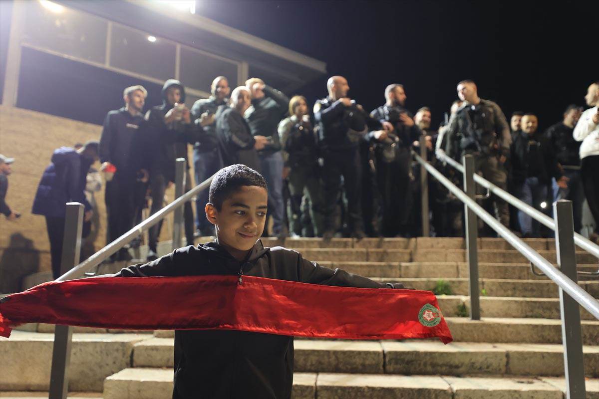 Izraelska policija intervenisala protiv Palestinaca koji su slavili pobedu Maroka (14).jpg