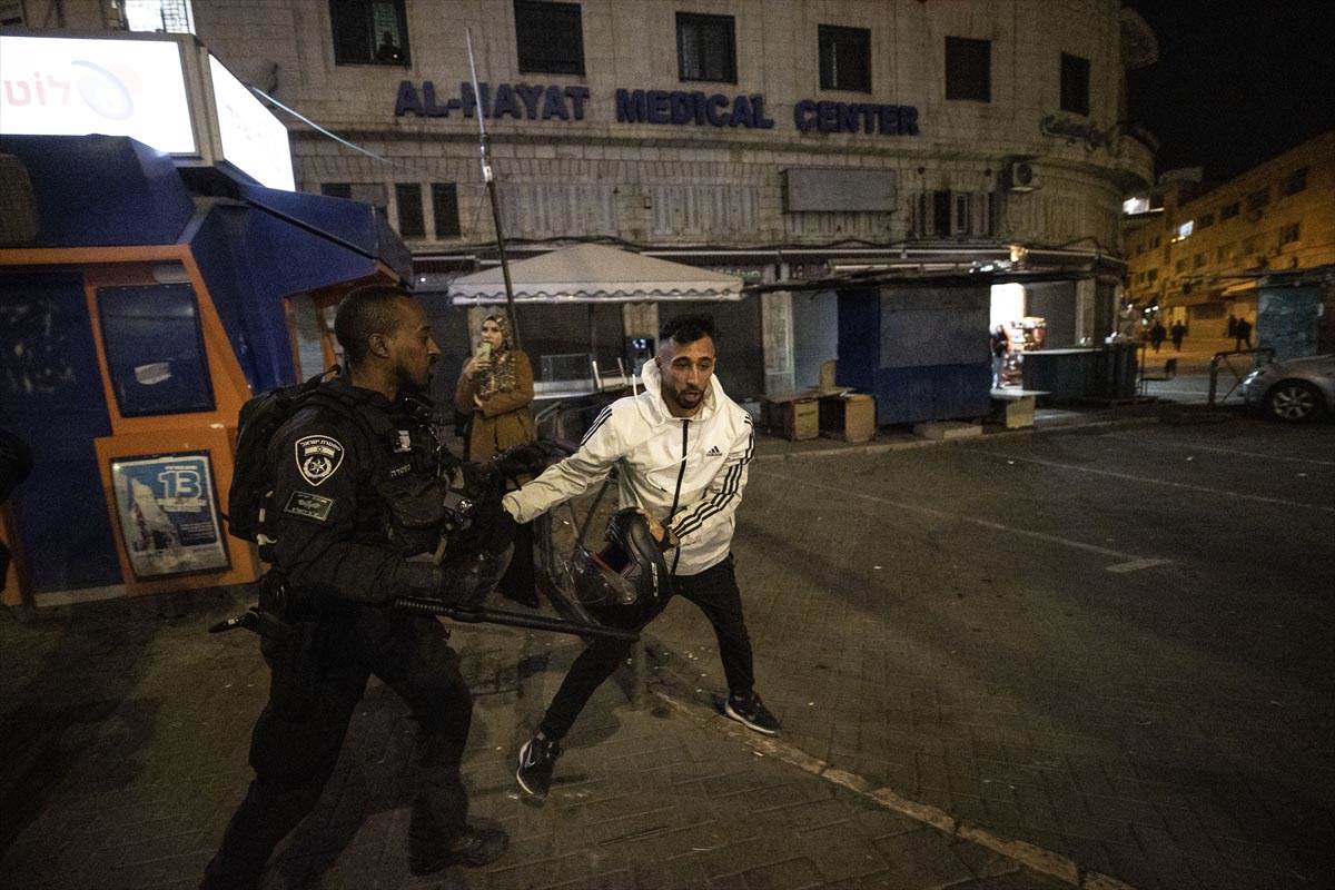 Izraelska policija intervenisala protiv Palestinaca koji su slavili pobedu Maroka (23).jpg