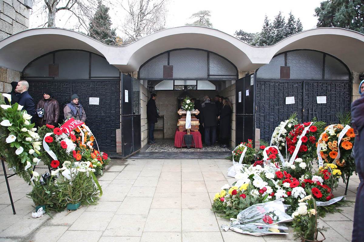 Sahrana Miodraga Ješića fotografije