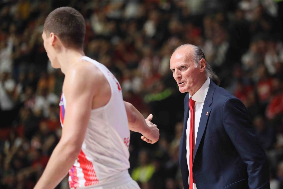 Duško Ivanović objasnio šta je bitno u igri Zvezde