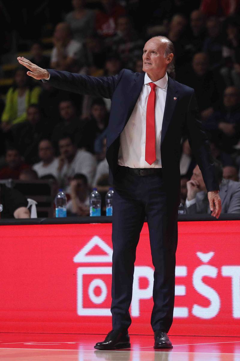 Duško Ivanović objasnio šta je bitno u igri Zvezde