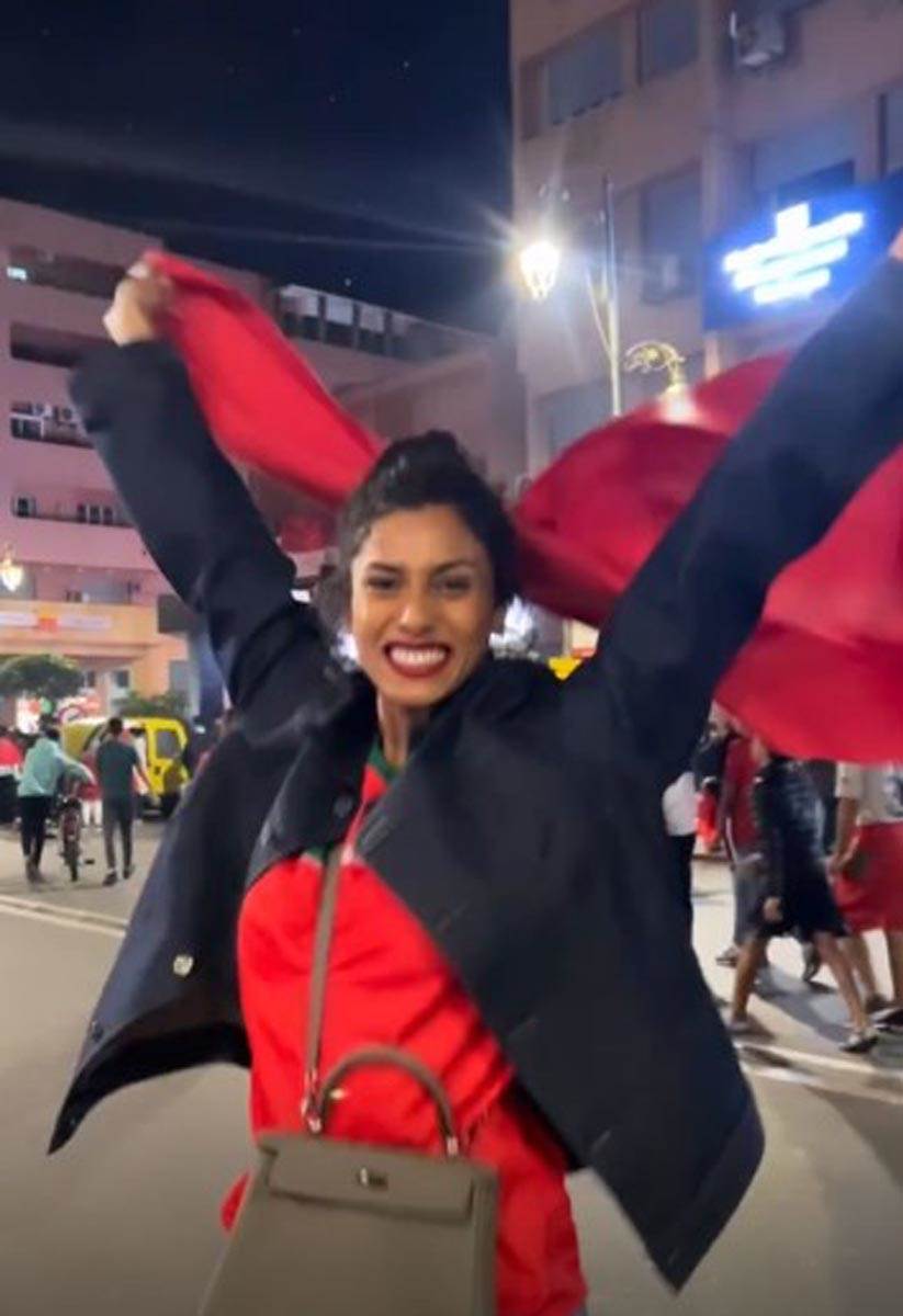 Iman Haman navija za Maroko u Kataru