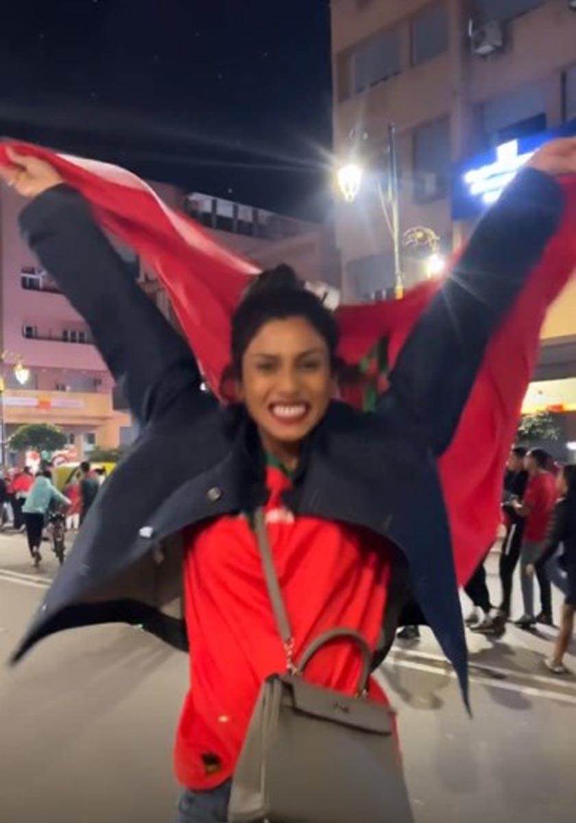 Iman Haman navija za Maroko u Kataru