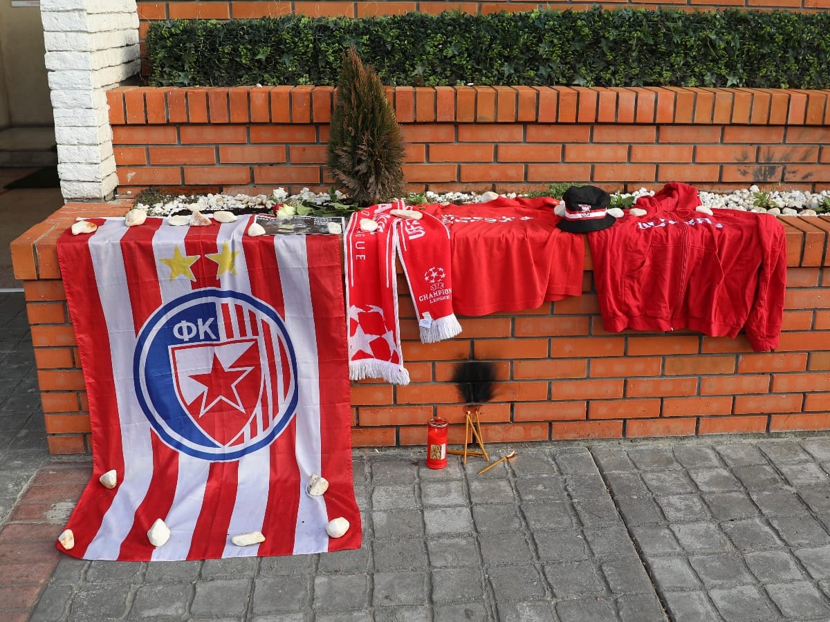 Komemoracija Siniši Mihajloviću, Crvena zvezda se oprašta od legende