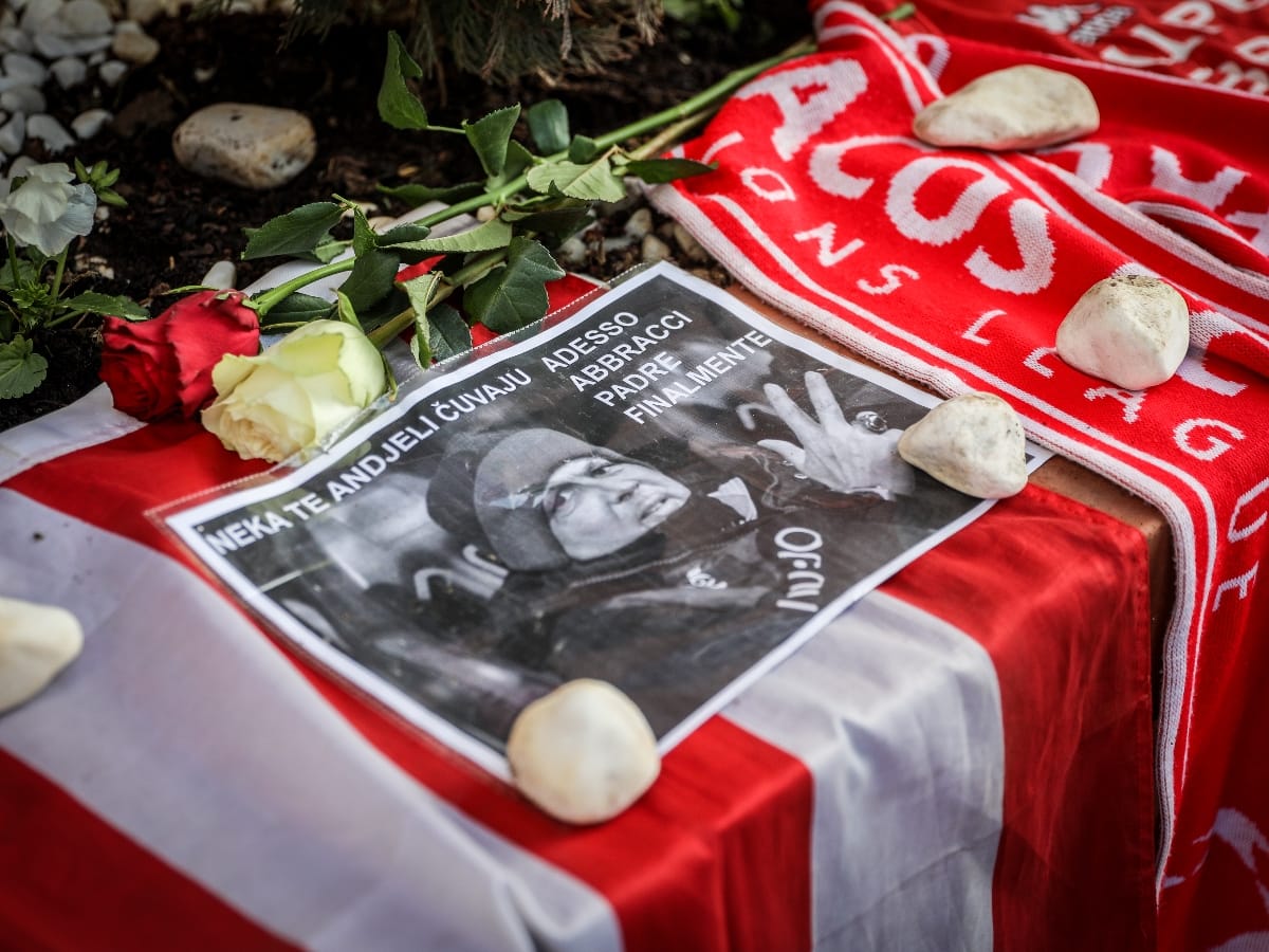 Komemoracija Siniši Mihajloviću, Crvena zvezda se oprašta od legende