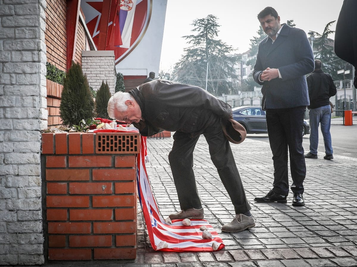 Komemoracija Siniši Mihajloviću, Crvena zvezda se oprašta od legende